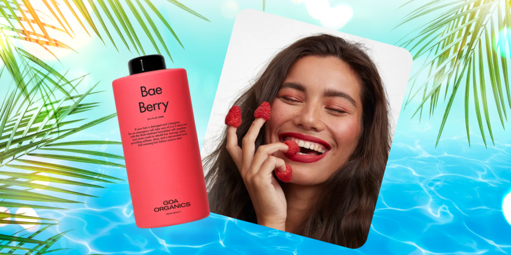 En peluquería A+A te enseñamos a cómo recuperar el cabello tras el verano gracias al tratamiento Bae Berry de Goa Organics